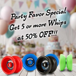Yoyoclubs Whip YoYo Party Favors